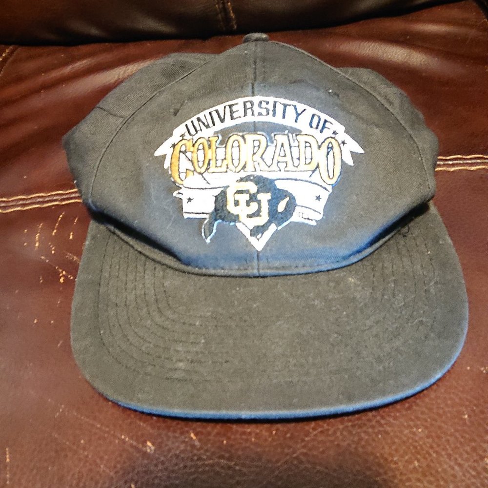 Vintage CU Buffs black cap